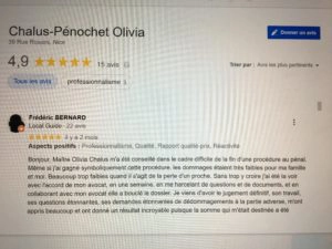 avis client