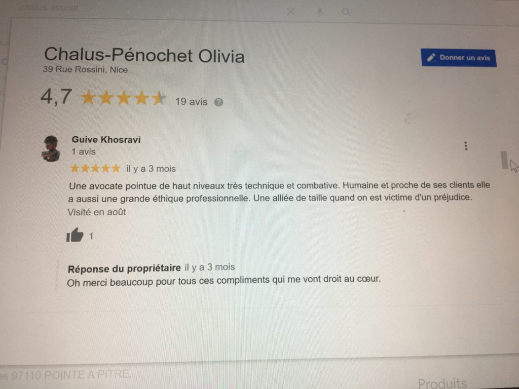 avis client aout 21