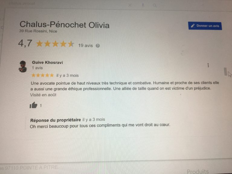 avis client aout 21