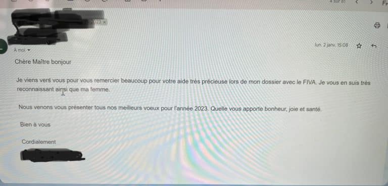 avis client janvier 2023