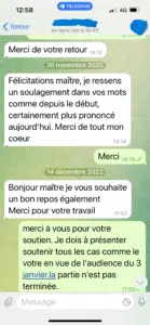 avis client novembre 2022