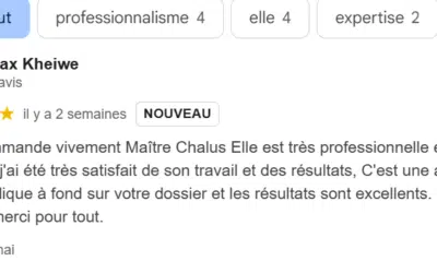 Professionnelle, à l’écoute, résultats excellents…Victime accident de la voie publique de scooter